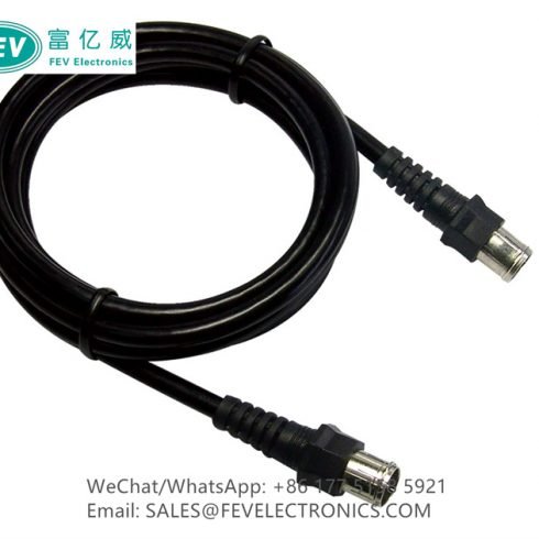 RF ANTENNA CABLE F QUICK MALE TO F TYPE QUICK MALE CLASS A+ COAX CABLE FEV10-2026