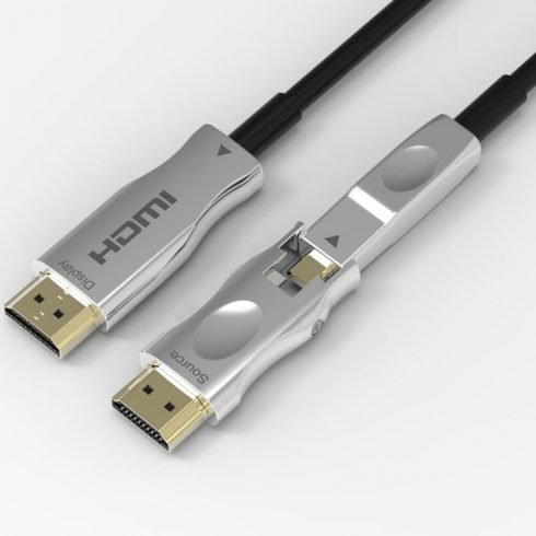 AOC HDMI Cable 2 in 1 wiring through pipes walls