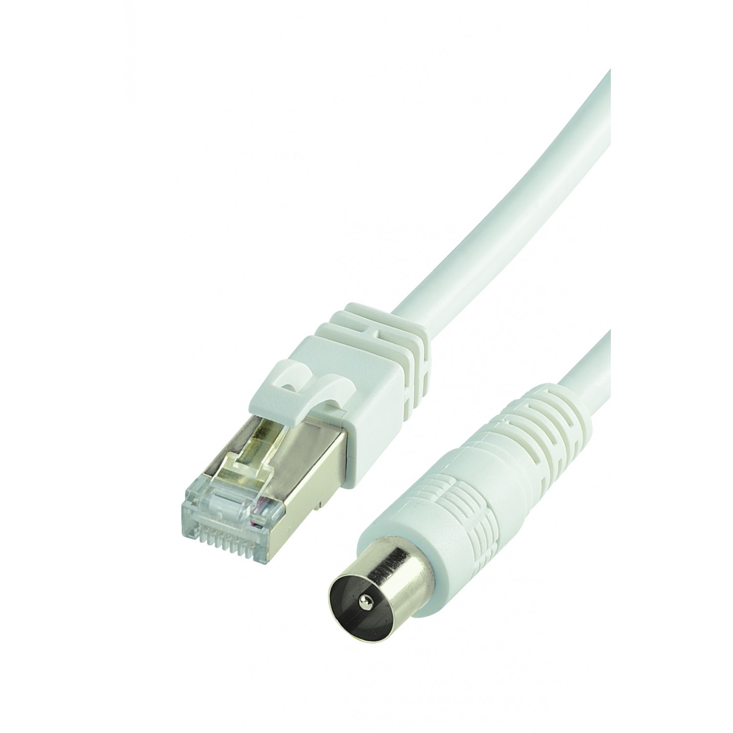 Câble antenne TV ESSENTIELB Male 9.52 mm / RJ45 male