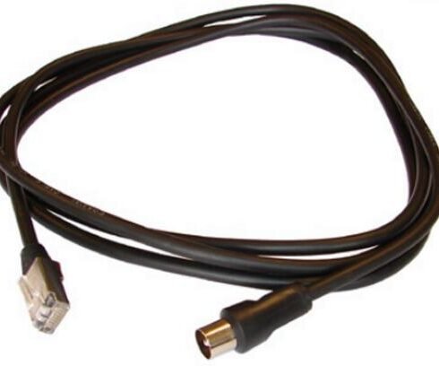 RJ45-9.5 IEC Male TV converter Balun Cable