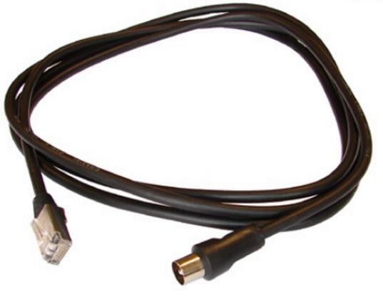 RJ45-9.5 IEC Male TV converter Balun Cable