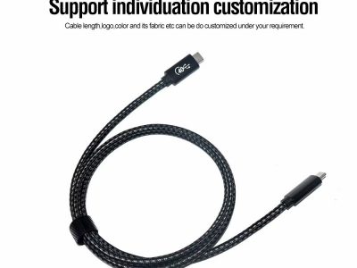 Thunderbolt 4 and USB4 cables support 8K 100W 40Gpbs made by Changzhou FEV ELECTRONICS