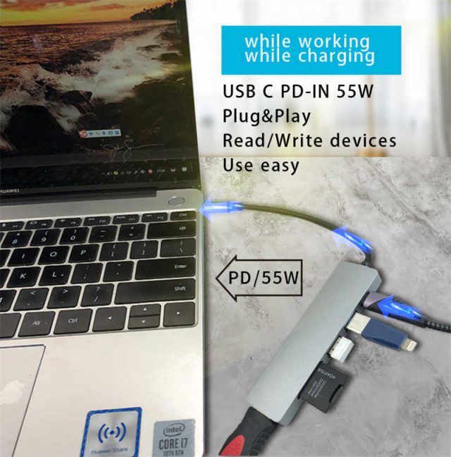 JSHC-13C PD IN 55W CHARGING while WORKING