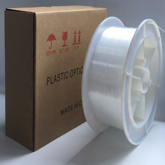 Bare Fibers 1.00mm Asahi Kasei Pmma Fiber Optic TB-1000 Widely Adopted For Lighting Decoration