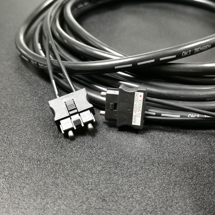 FANUC A66L-6001-0026#L7R003 FIBER OPTIC CABLE HCS