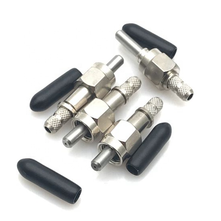 Metal Fiber Optical SMA905 Connector dia 0.75mm