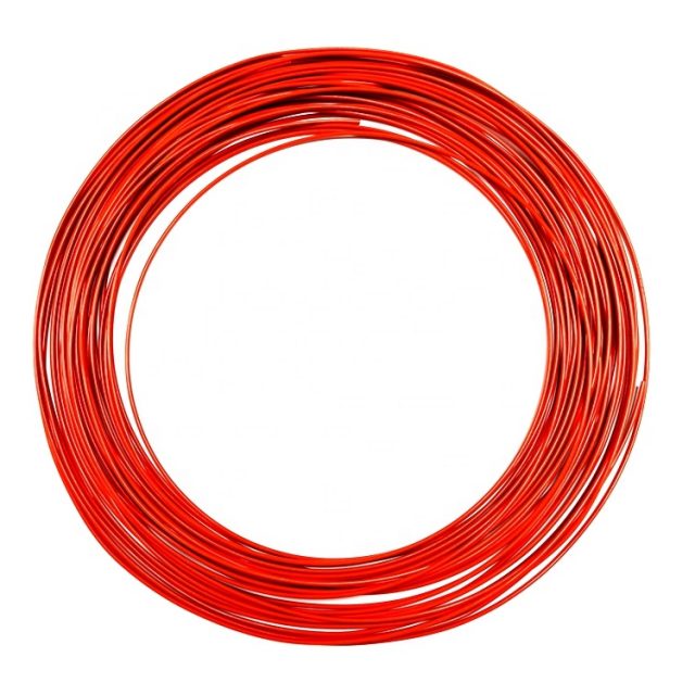 Plastic Optical Fiber Orange Cable Automotive Fiber with Protection Coat OD6.0 MM