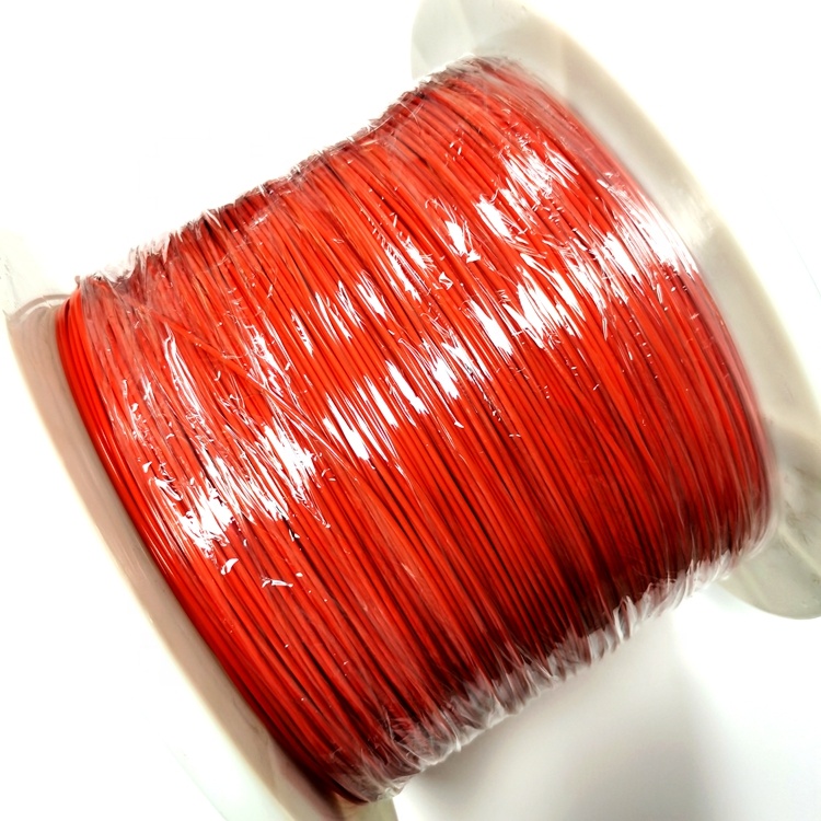 Plastic Optical Fiber Orange Color Cable Automotive Fiber with Jacket Coat OD6.0 MM