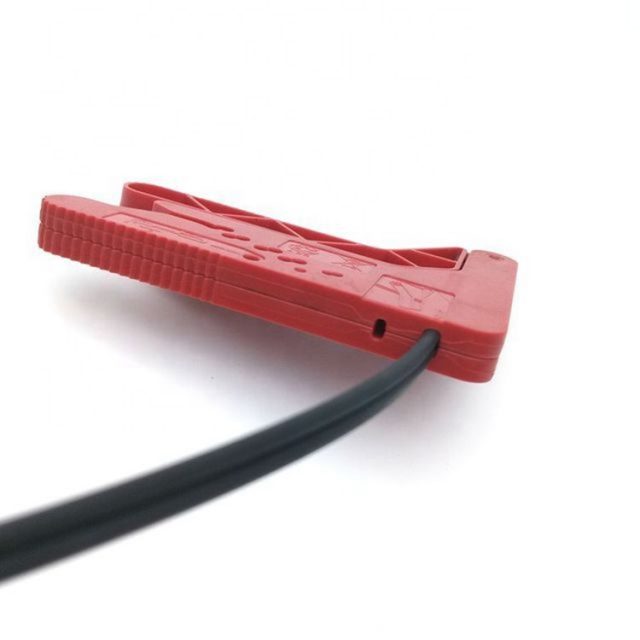 Plastic Optical Fiber cable Stripping And Flattening POF Cutter Fiber Optic Cutter