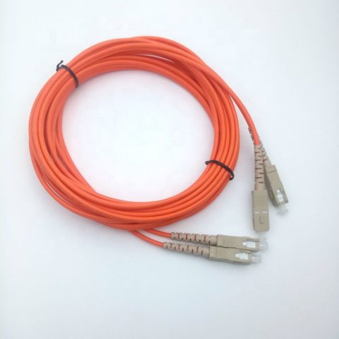 SC APC LC UPC Duplex Single mode G657A or customized Fiber Optic Patch cord