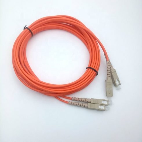 SC-SC multimode quartz fiber jumper patch cord optic cable