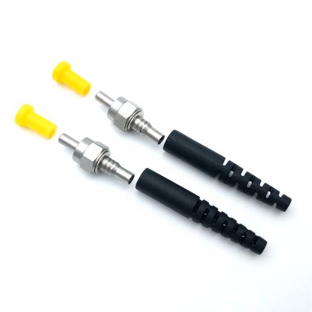 SMA905 Fiber Optic Connector Dust Cap Cover Plastic Fiber Optic Connector Dust Cap