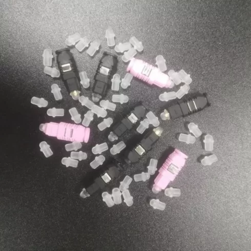 SMA905 Fiber Optic Connector Dust Cap Cover Plastic Fiber cable Optic Connector Dust Cap