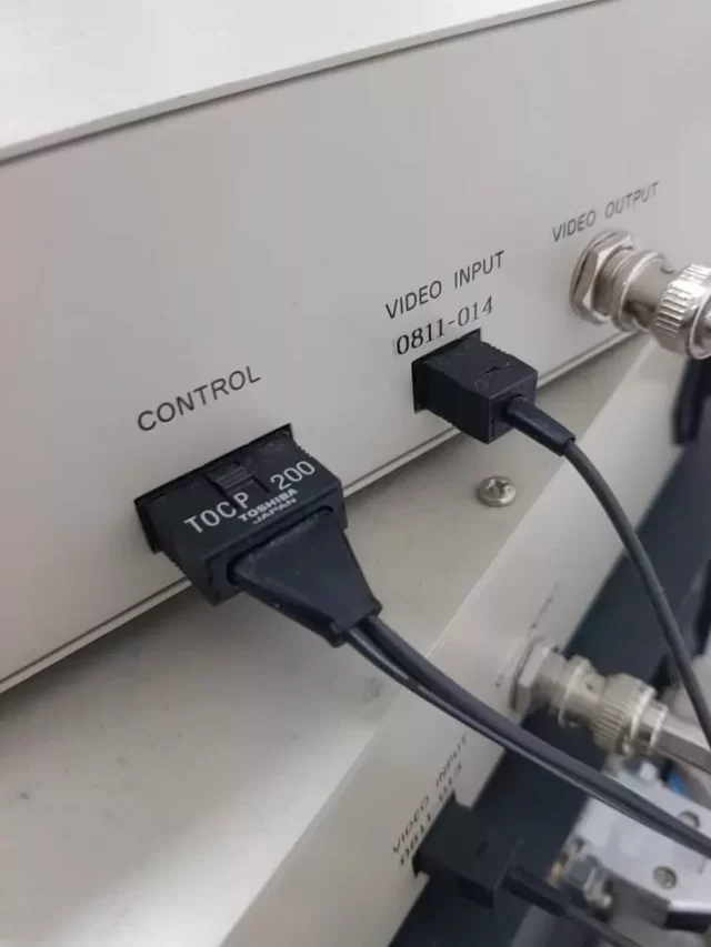 TOSHIBA TOCP200 OPTIC FIBER CABLE ON DEVICE APPLICATION