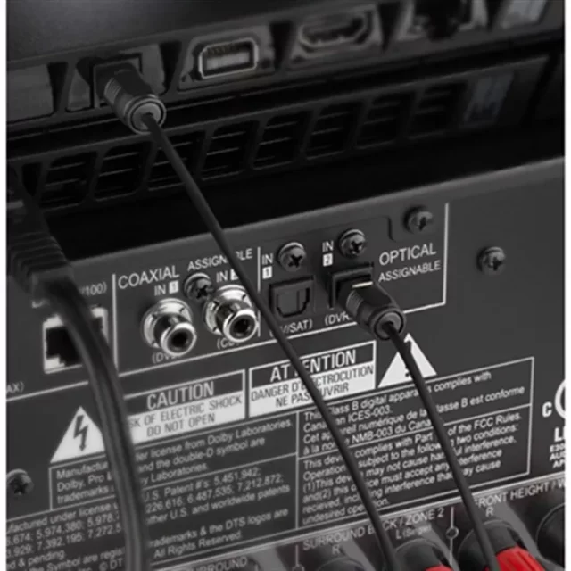 Toslink optic fiber patch cord audio HiFi cable