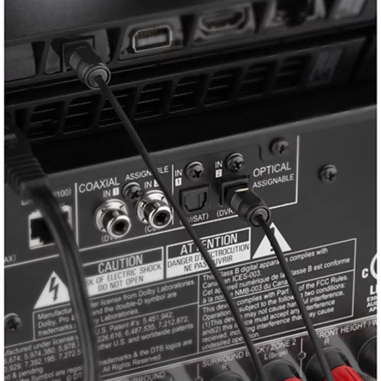 Toslink optic fiber patch cord audio HiFi cable
