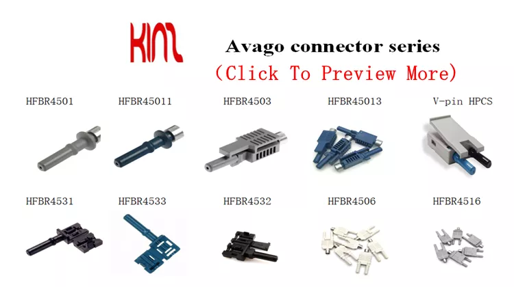 Versatile Link Fiber Optic HFBR Connector Cable Hfbr-4511z