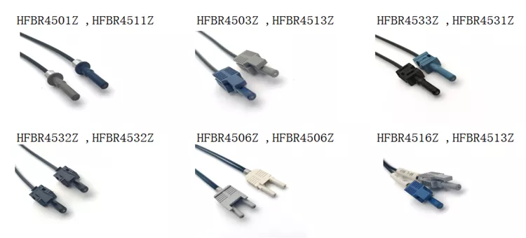 Versatile Link Fiber Optical Cable HFBR Connector Hfbr-4511z