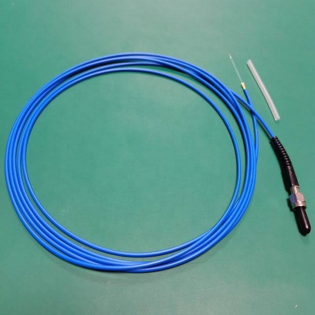 High performance fiber optic cable Blue sma905 pigtail