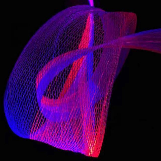 LED Fiber Optic Clothing Textile Fiber Optic Fabrics