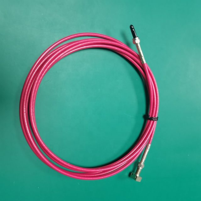 Red SMA905-probe fiber jumper patch cord