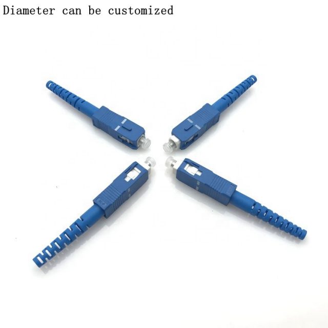 SC connector for fiber optic cable