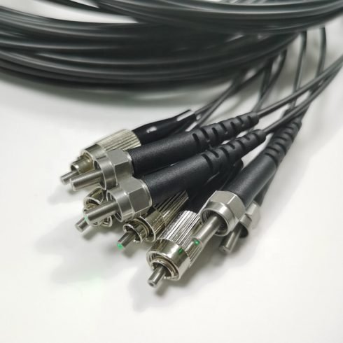 SMA905 to FC 1000um 500um Single Mode Optical Fiber