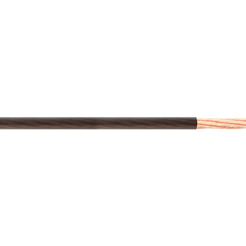 10 ga power cable for car amplifier OFC 4.7MM SQ flexible matte ttransparent PVC black color od 5.5mm 100m spool