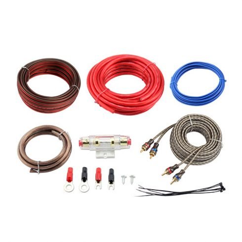 8 GA OFC Car Audio Amplifier Wiring Kits