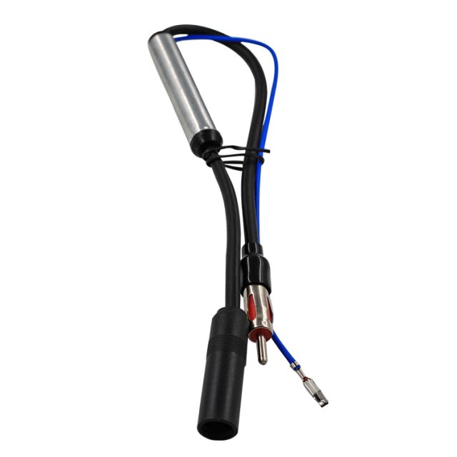 CAR AUTO RADIO ANTENNA EXTENSION CABLE WITH POWER WIRE FEV-CAP205