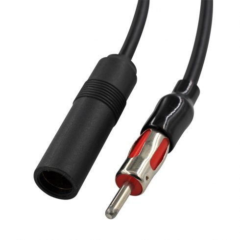AUTO CAR RADIO ANTENNA MALE TO FEMALE EXTENSION COUPLER CABLE FEV-CAP207