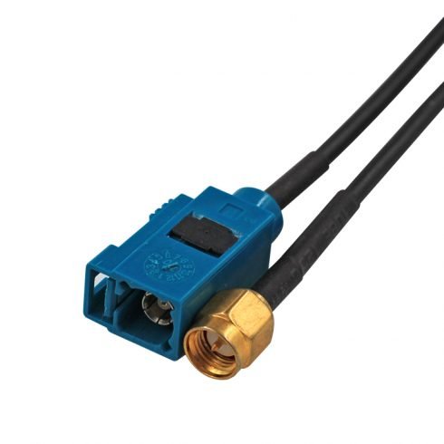 CAR AUTO RADIO ANTENNA FAKRA TO SMA MALE ADAPTOR CABLE FEV-CAP217