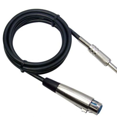 MICROPHONE XLR CABLE 6.35 MALE TO XLR FEMALE CABLE FEV10-1029