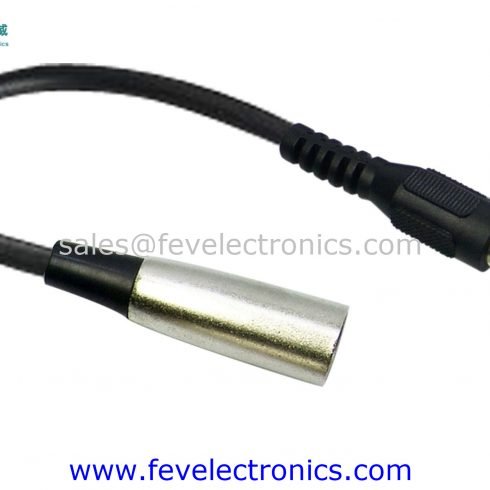 MICROPHONE CABLE RCA JACK FEMALE TO XLR MALE FEV10-1032