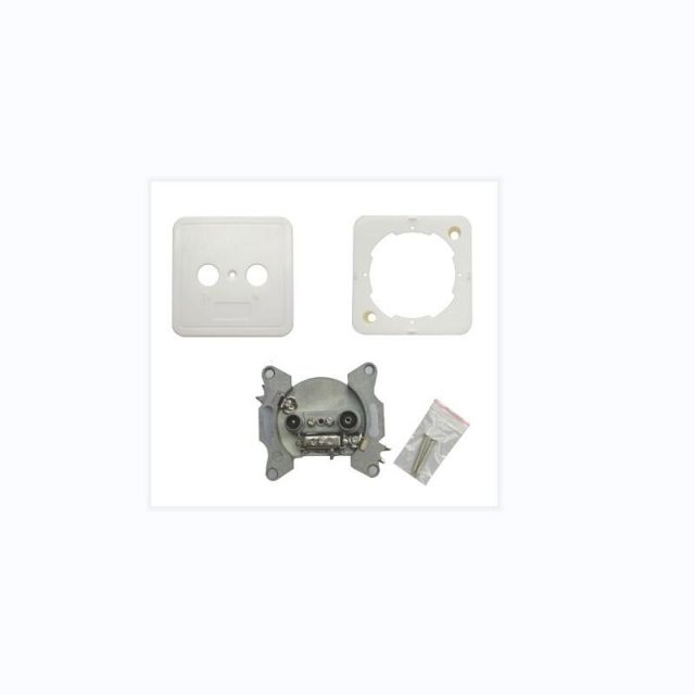 WALL OUTLET TV+FM WITH FACE PLATE AND SCREW