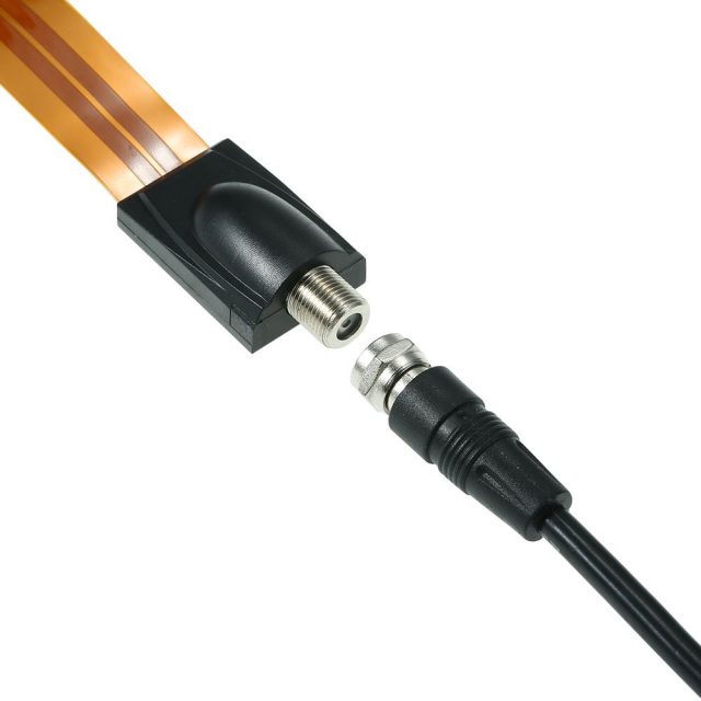 F female to F female extension cable with Camera power cable extension line