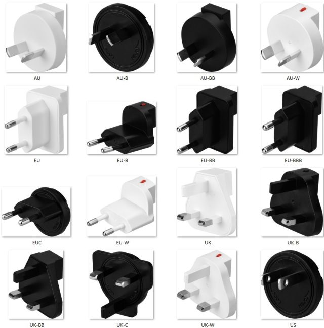 Universal Power Plug Adapters