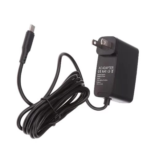 Travel Wall Charger Power Adapter Power Supply for Switch US Plug