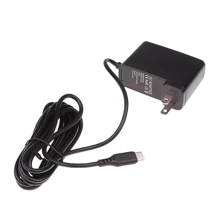Travel Wall Charger Power Adapter Power Supply for Switch US Plug to Micro USB