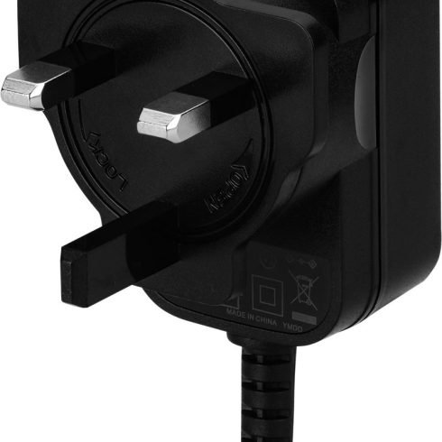 UK Power supply adapter 3 Pins to DC MICRO USB TYPE C USB