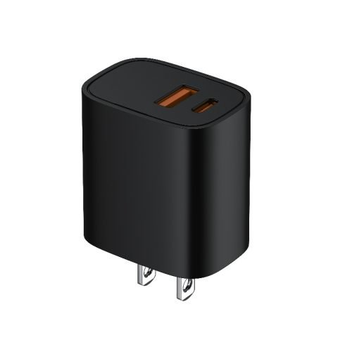 US Plug Wall Travel Charger 2-PIN Fast Charging 1 outlet USB A Port