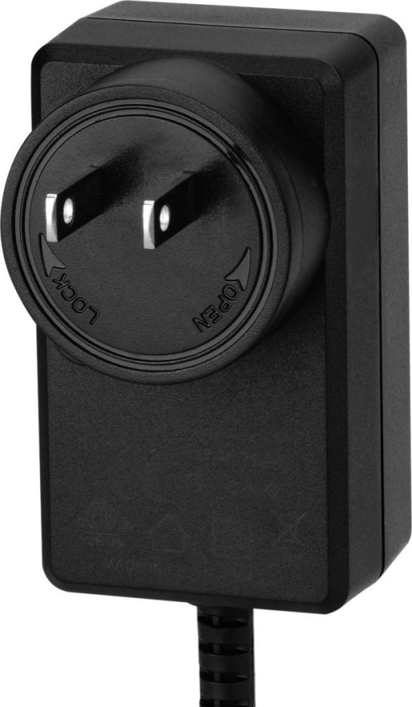 US Standard Power supply adapter to MICRO USB, USB-C, DC Connector for CCTV