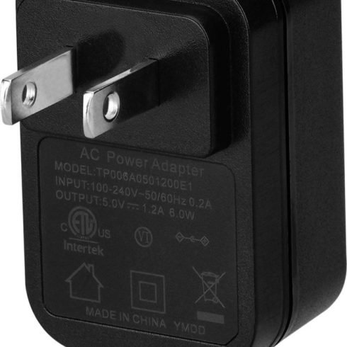 US standard power adapter 2-pin to usb type c, micro usb, dc connector for CCTV